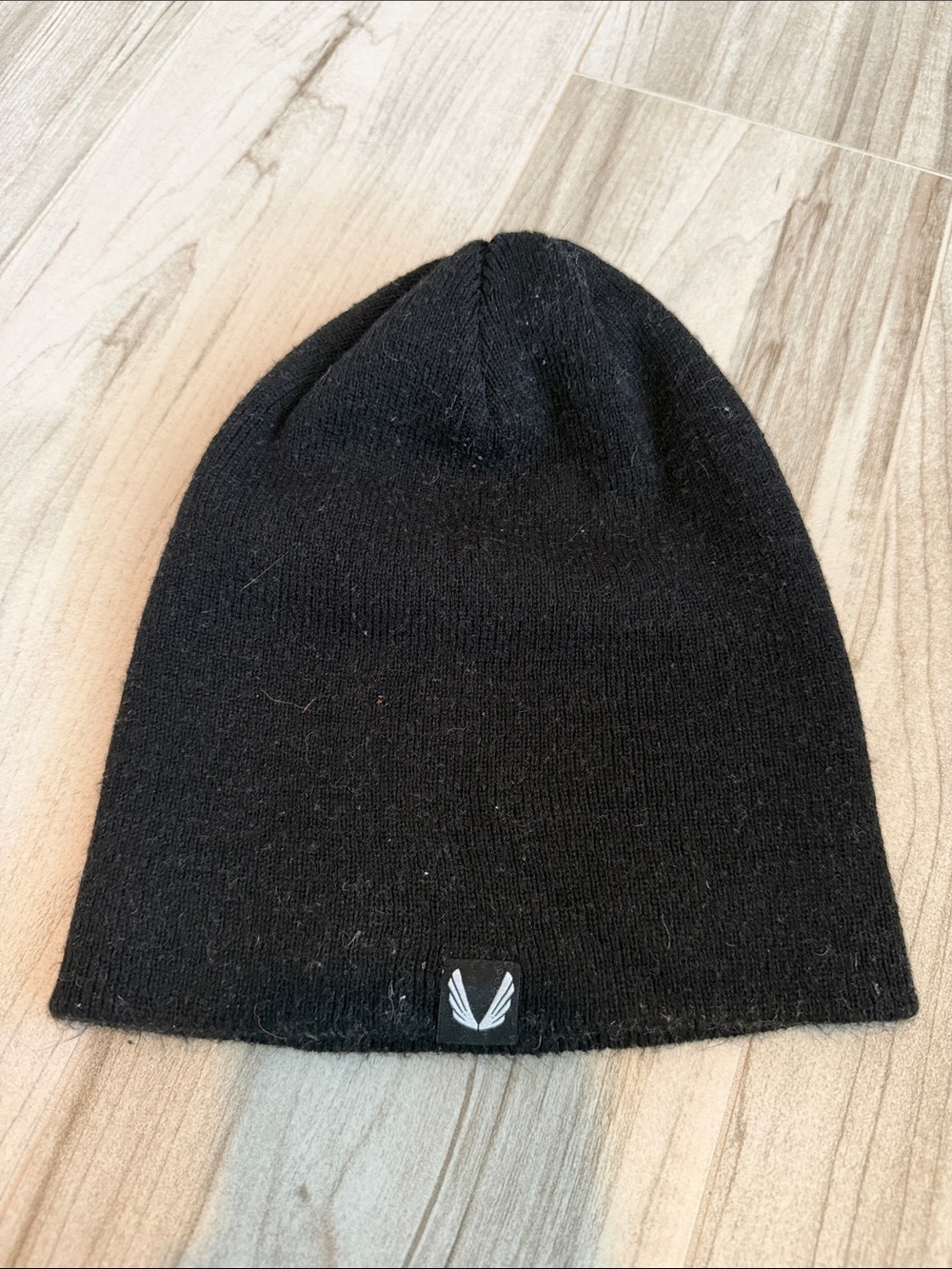 ASRV Black Knit Beanie